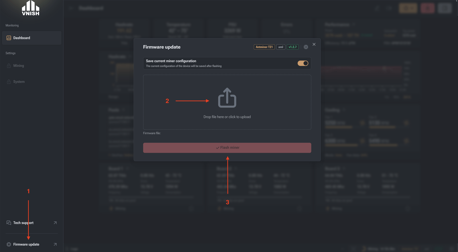 manual update en