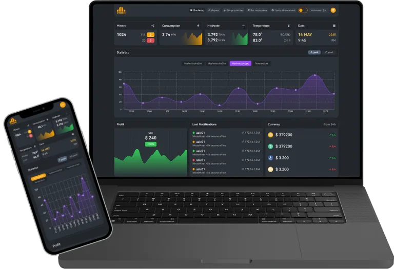 vnish antminer monitoring