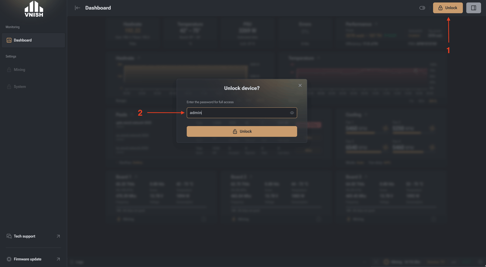 setup miner1