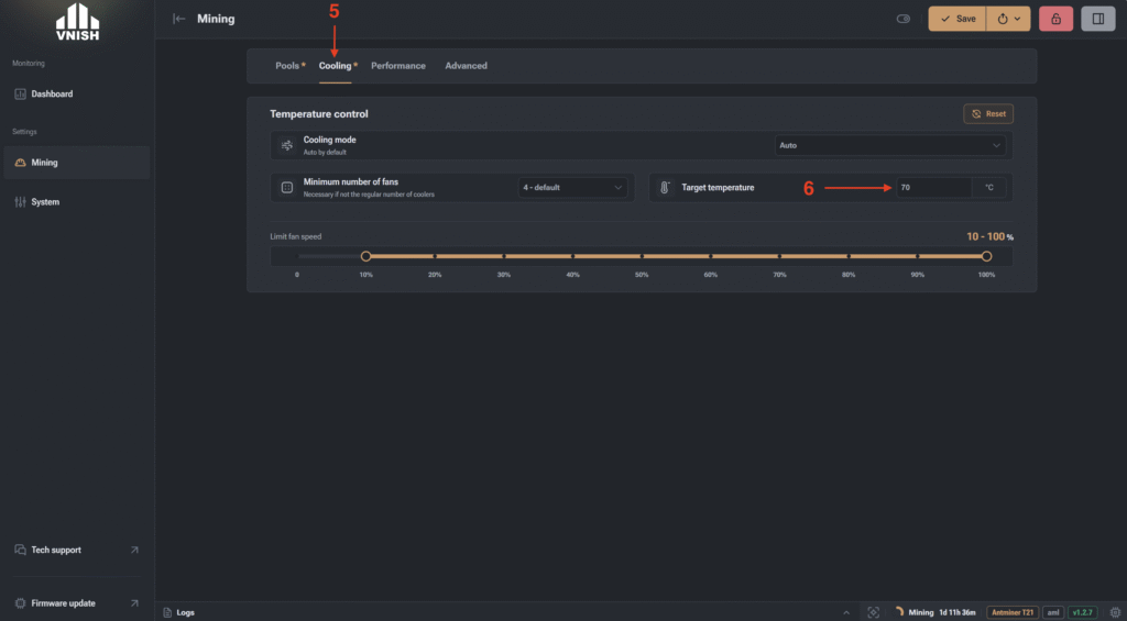 setup miner3